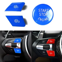 Car Steering Wheel Start Engine Switch M1 M2 Mode Button For BMW M3 M4 M5 M6 X5M X6M F10 F15 F16 F30 F34 F36 F87 F80 F20 F21 F22