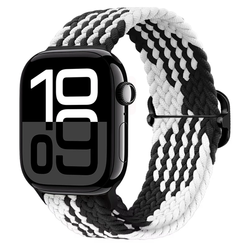Premium Nylon Braided Strap for Smartwatch - Durable and Stylish Bracelet Design