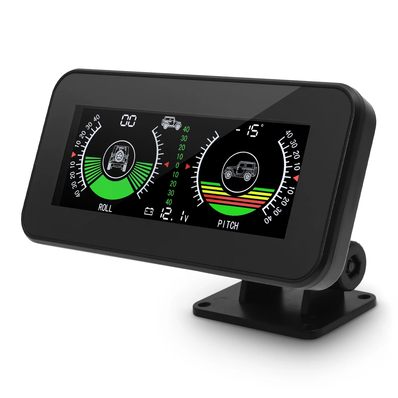 M50 GPS HUD Slope Meter Display Car Head Up Display Speedometer Inclinometer Off