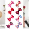 100pcs Pet Accessories Dog Hair bows Fashion Cute Dog Bows  Rubber Bands Pet Hair Collar Decoration for Dog Accessories 4