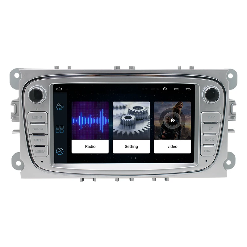 ショッピング大セール Androidとgps を搭載したユニバーサルカーラジオ 7インチ画面を備えたメディアプレーヤー 2 5d Android フォルクスワーゲン ハイファイ トヨタ車用 アウトレット用品 Pnlp Sn