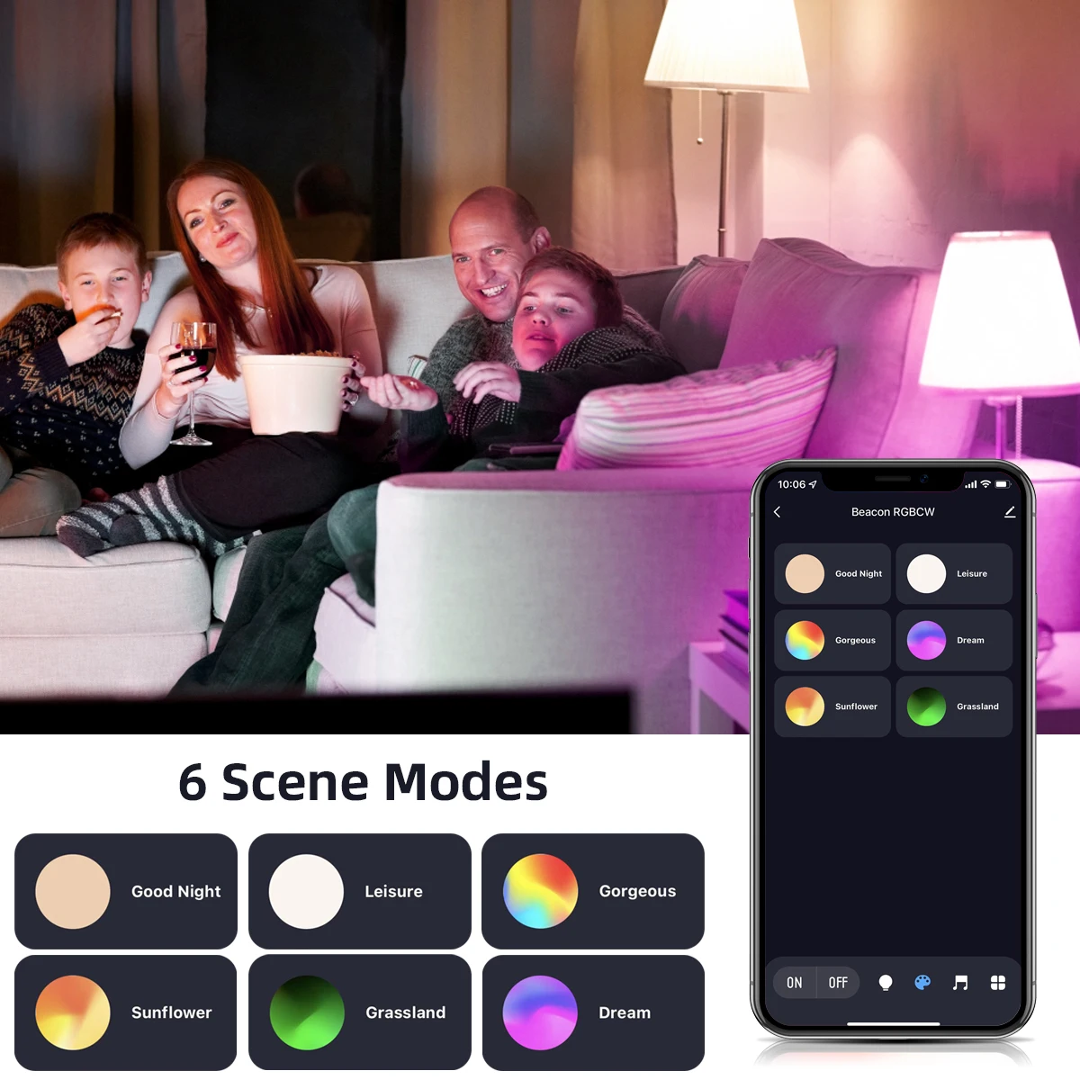 Tuya 블루투스 LED 전구 디밍 스마트 전구 앱 제어, RGB + CW + WW 색상 변경 램프 지지대, IOS/안드로이드, 15W E27 AC220V