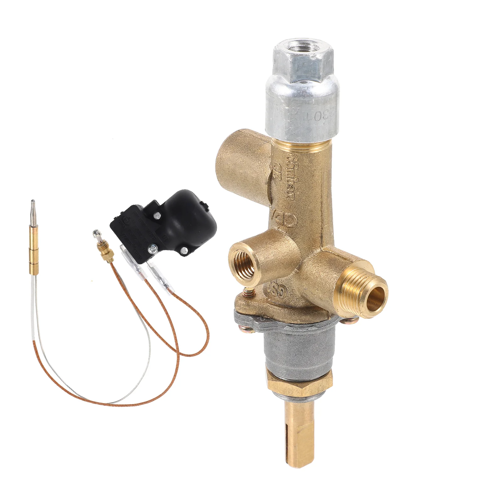 

Protection Device Propane Supply Water Heater Switch for Outdoor Patio Accessories Brass Thermocouple Sensor Tilt with