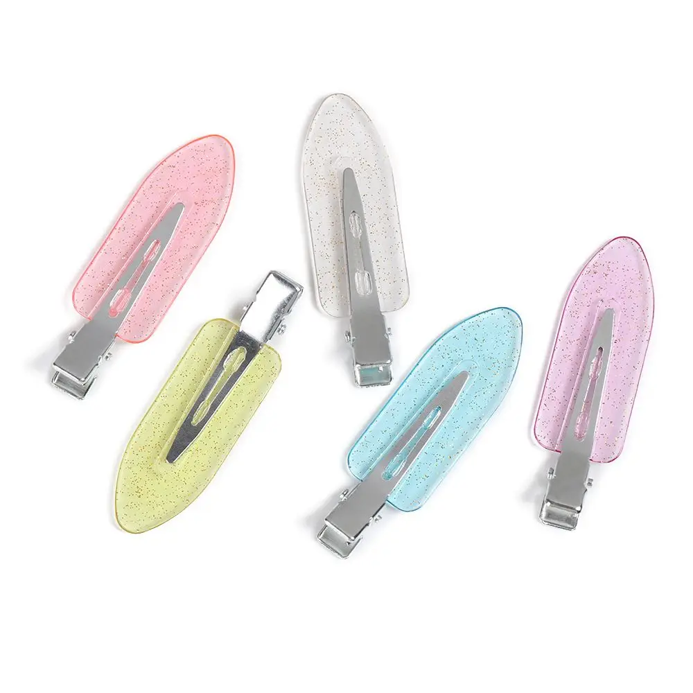 4-pack färgstarka hårklämmor utan veck för styling och makeup_voghion.com