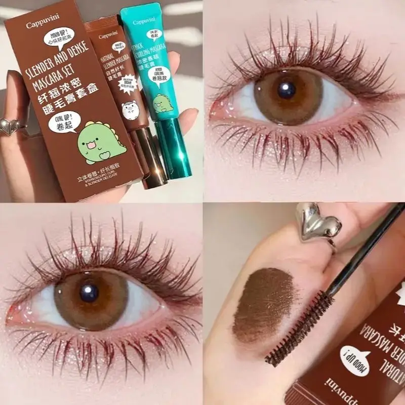 

Critter Toothpaste Tube Mascara Waterproof Slimming Volume Not Easy to Smudge Lengthening Colorful Makeup Natural Eyelash Cream