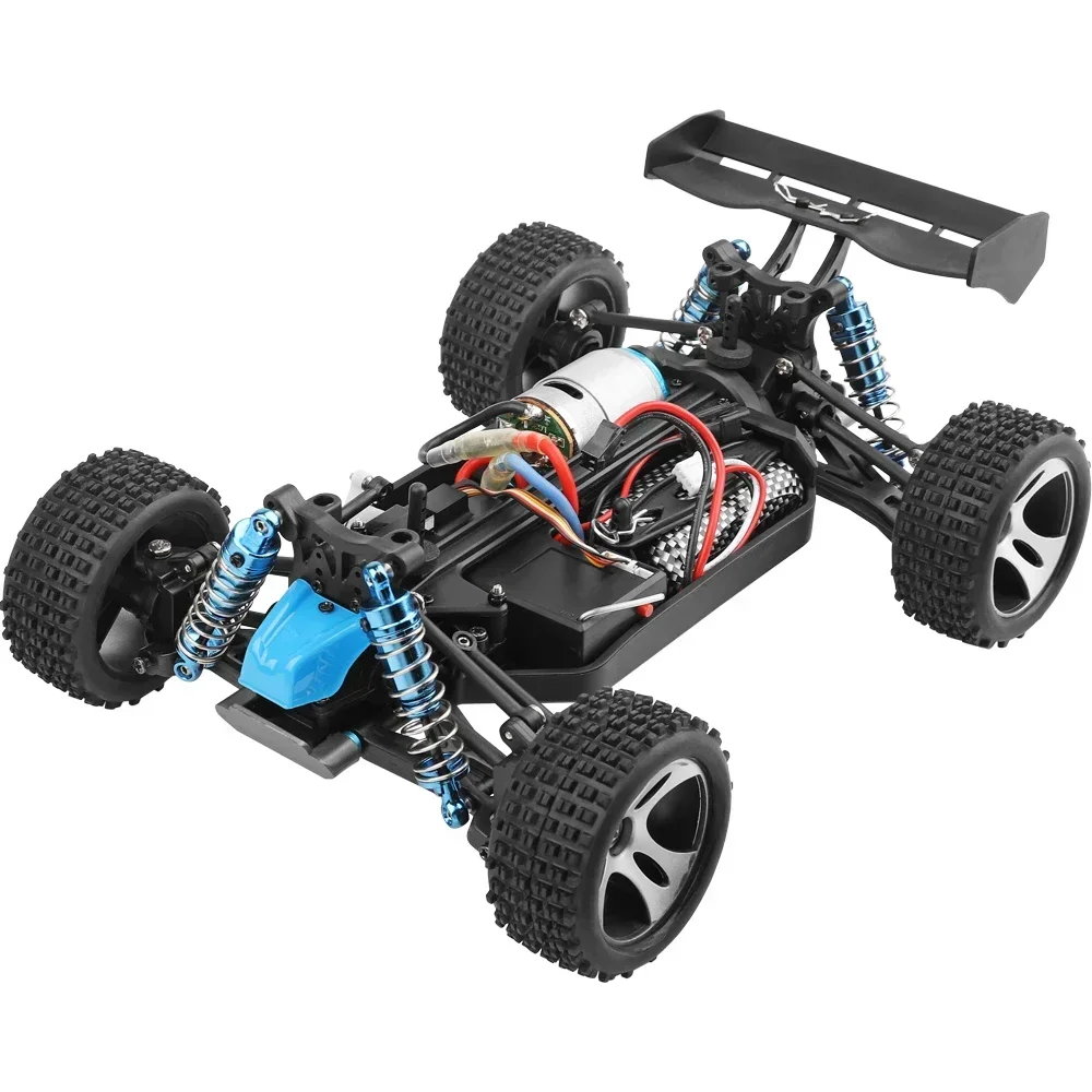 Wltoys 184011 4WD RC카, 브러시리스 모터, 무선 제어 트럭, 고속 30 km/h, 1/18 등반 드리프트, 소년용 오프로드 버기 장난감