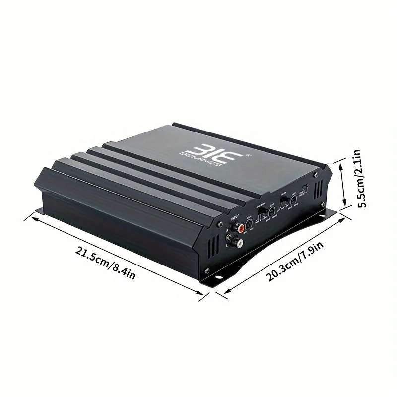 Audio Amplifier 12V1500W Multichannel Car Audio Amplifier GZ-26 2Channel Automotive Sound Amplifier Class AB Car Digit Power Amp
