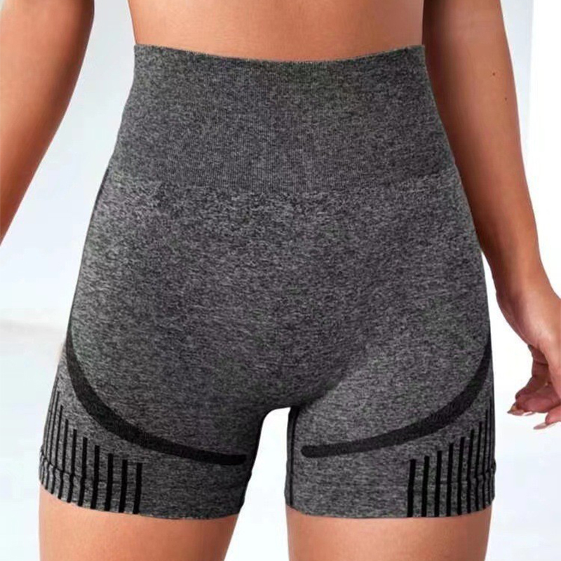 Women Yoga Shorts High Waist Workout Shorts Butt Lifting Fitness Pants Yoga Gym Running Clothes Sportswear Quick-Drying Shorts