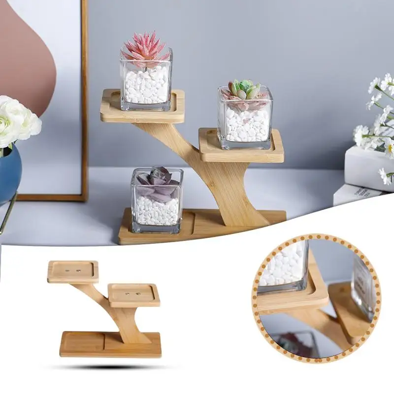 

3 Tier Plant Stand Succulent Plant Narrow Tabletop Desktop Plant Pot Shelf Storage Rack Outdoor Indoor 3 Pots Holder Flower Rack