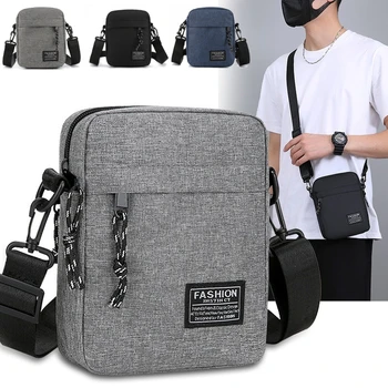 Borsa a tracolla in tessuto Oxford Borsa da uomo casual Borsa piccola quadrata Moda Crossover diagonale Borsa a mano Borse da donna Bagagli