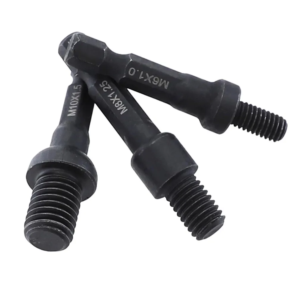 M6 M8 M10 Cr-Mo selbstschneidendes Steckschlüssel-Adapter-Set zum Einsetzen von Muttern oder Aufhänger, Bolzen, Bohrmaschine, Werkzeug, Steckschlüssel, Schraube, Gewinde, Steckdosen – Detail 11