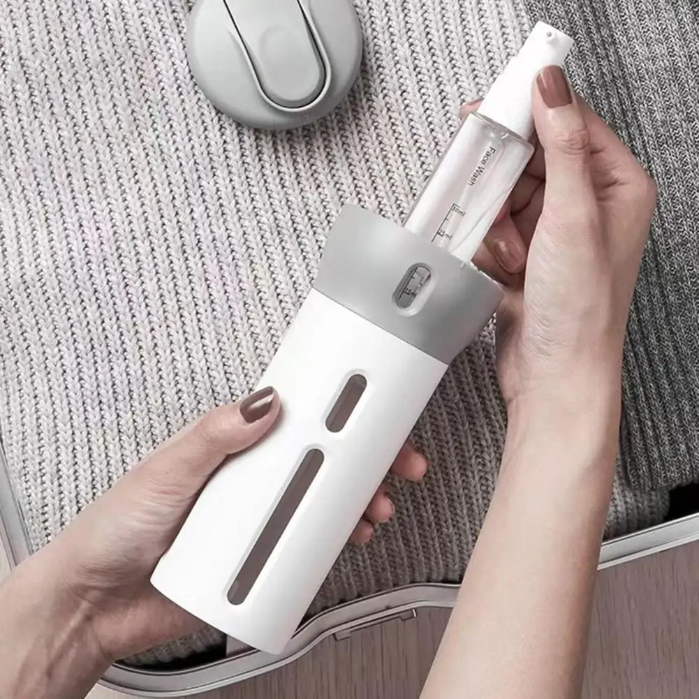 

1 Set Useful Body Wash Liquid Cream Dispenser Bottle Travel Dispenser Bottle Good Sealing Refillable