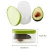 Avocado Fresh-Keeping Box, Household Storage Box, Kitchen Small Tools, Outdoor Portable Crisper 1