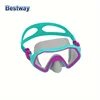 Bestway 22049 3 Colors Available, HD Panoramic Swimming Goggles, Glass Diving Goggles, Adult Swimming Goggles, Adjustable Silico 3
