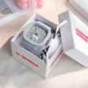 2024 Without box Cute Silicone Popular Watch Trend Style Luminous Sports Student Square Strap High Aesthetic Watch 4