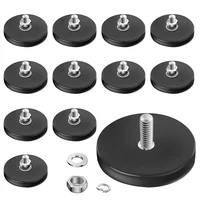 STP Rubber Coated Magnets Neodymium Magnet Base Non-Slip Strong Mounting Magnet for Fixing Lights Cameras Cars Earth Magnet 1