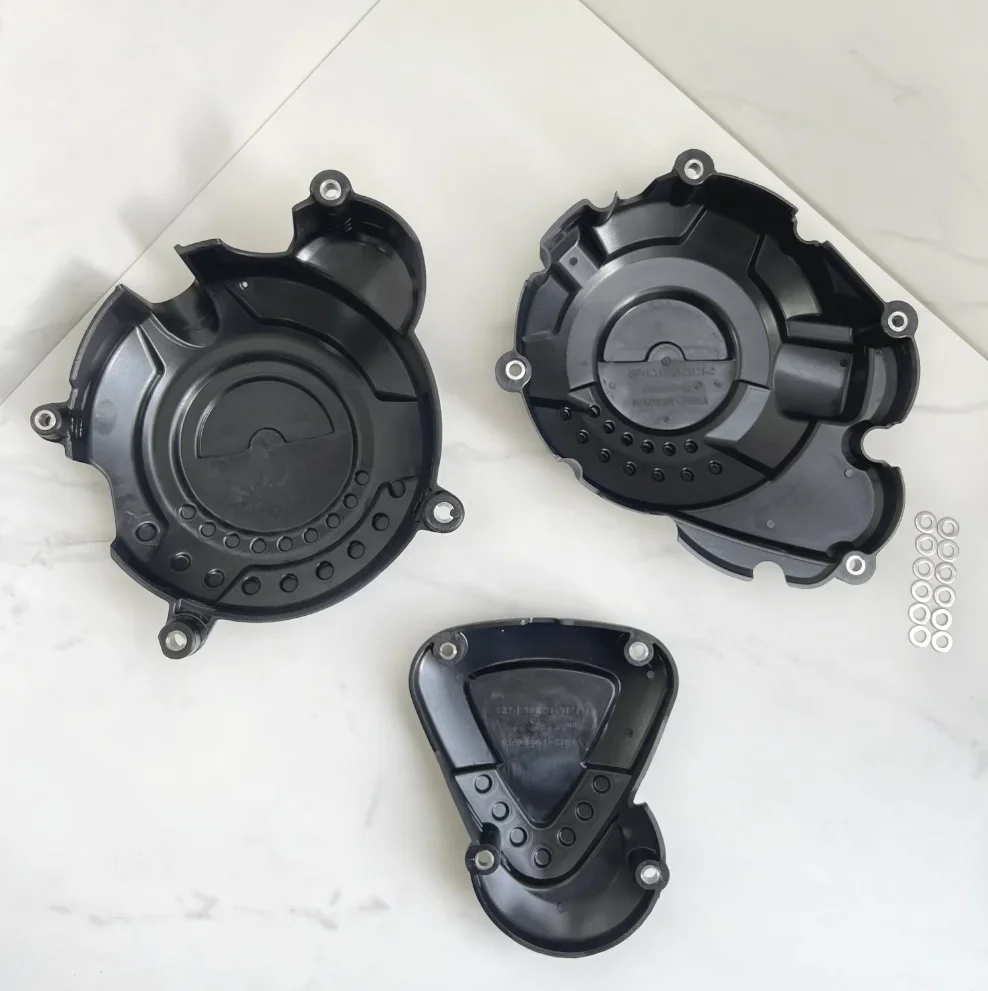 FOR Triumph Speed Triple 1200RS Speed Triple 1200RR Tiger 1200 Engine Protective Cover carbon-look motorcycle engine cover engine cover protector engine guard