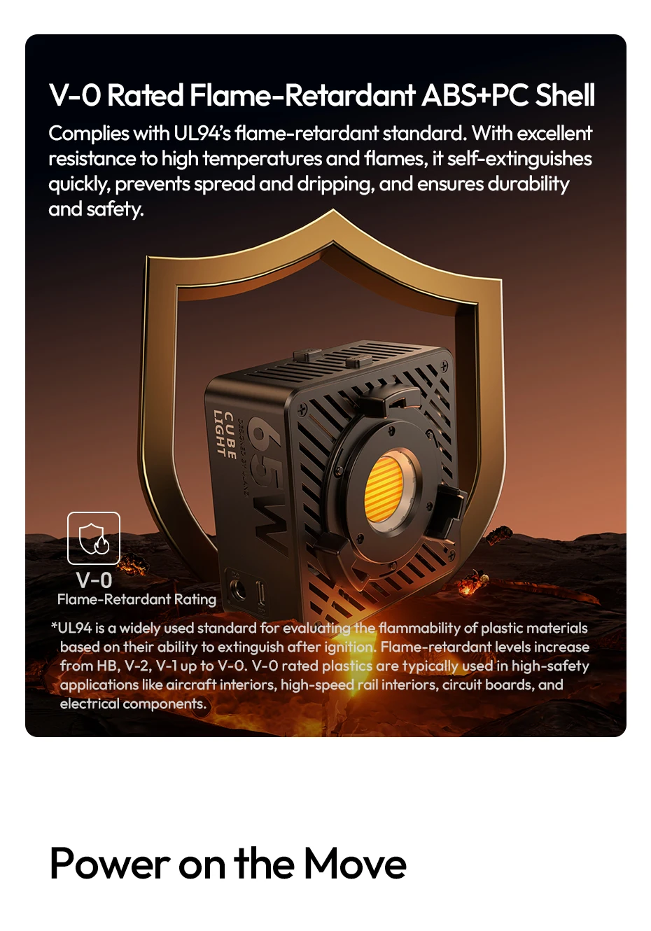 Ulanzi EC65 65W Cube Light description image 7
