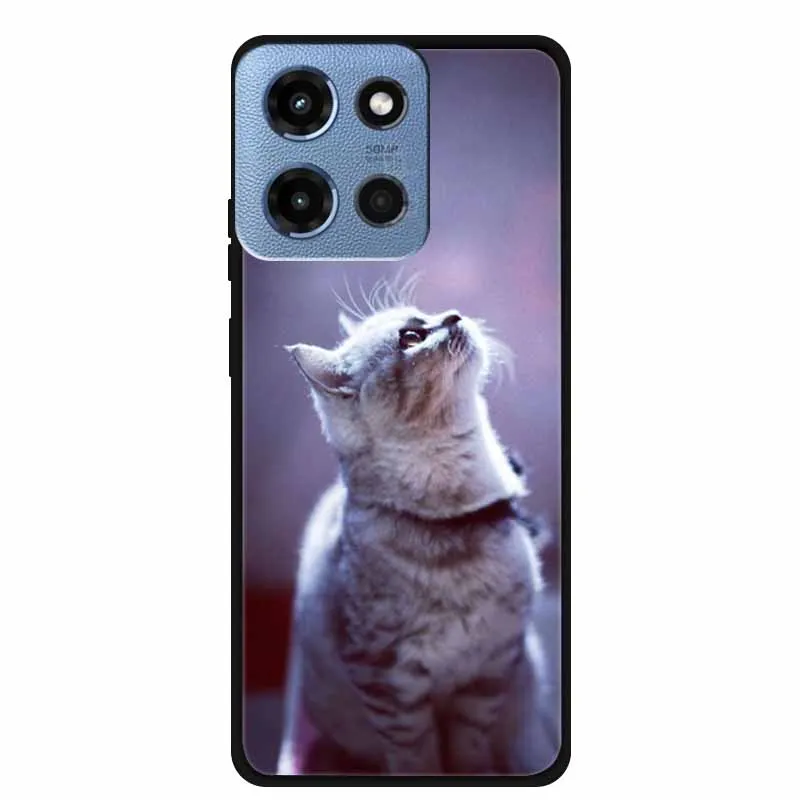 Animal Design Soft Silicone TPU Protective Phone Case - Shockproof Back Cover