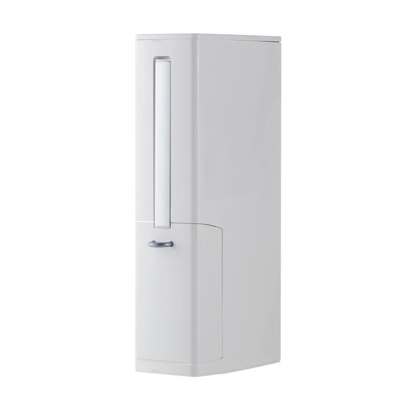 

Toilet brush, trash can, paper basket, integrated set, bathroom narrow seam, no dead corners, toilet cleaning brush