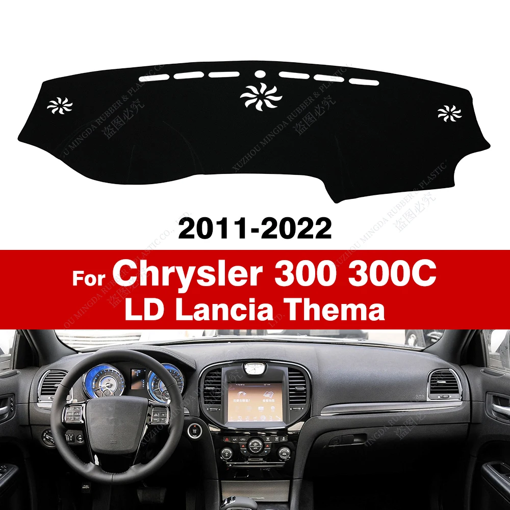크라이슬러 300 대시 보드 커버, 자동차 액세서리, 300C LD Lancia Thema 2011-2022 12 13 14 15 16 17 18 19 20 21