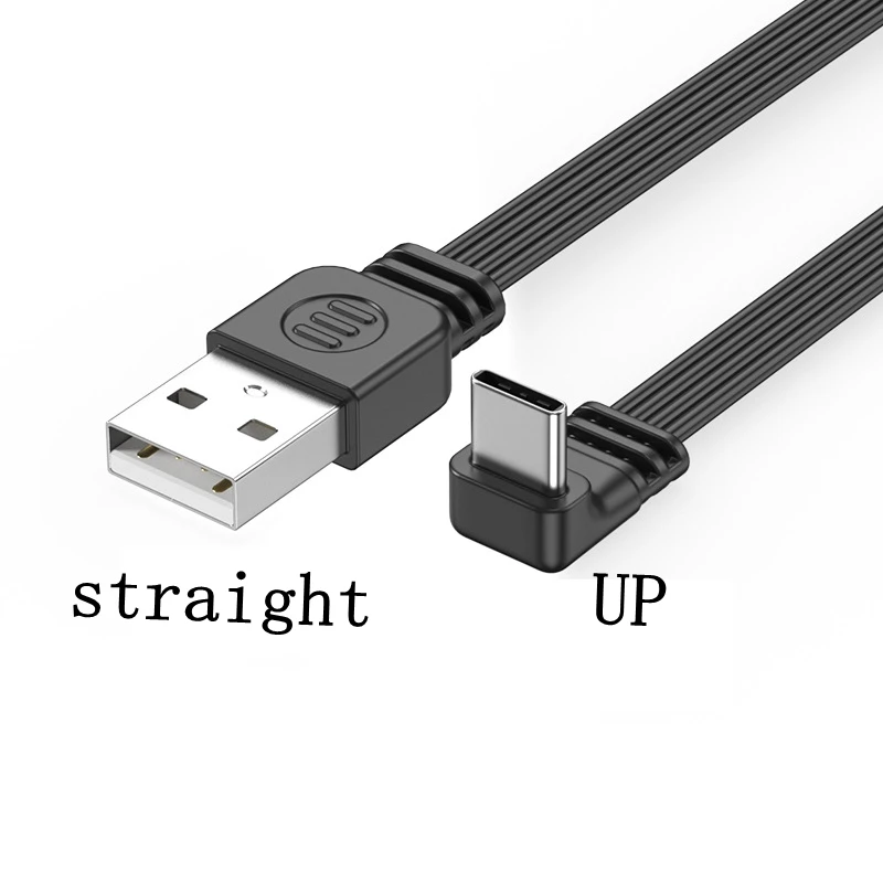 รูปสินค้า สายชาร์จ USB Type-C ยืดหยุ่น 10-100 ซม. งอ 90 องศา ใช้งานได้หลากหลาย