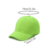 Kids Snap Back Baseball Cap Solid Color Spring Summer Hip Hop Boy Hats Sun Caps Adjustable Breathable Outdoor Travel Kids Hats 6