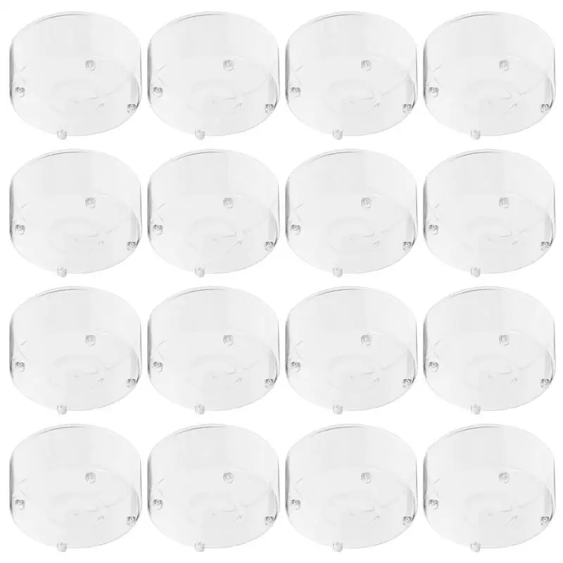 플라스틱 양초 거치대 투명 양초 컵, 사원 용품 용기 양초 몰드, 티라이트 플라스틱 양초 금형 제작, 100 개