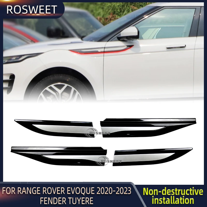 

Боковая крышка на вентиляционное отверстие, декоративное крыло, рама для Land Rover Range Rover Evoque L551 2020-2023, автомобильные аксессуары