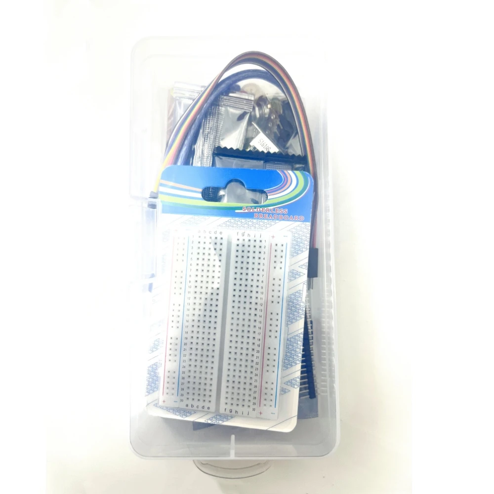 Arduino Component Set 400 Tie-points Breadboard DIY Project Starter Kit for Arduino UNO R3