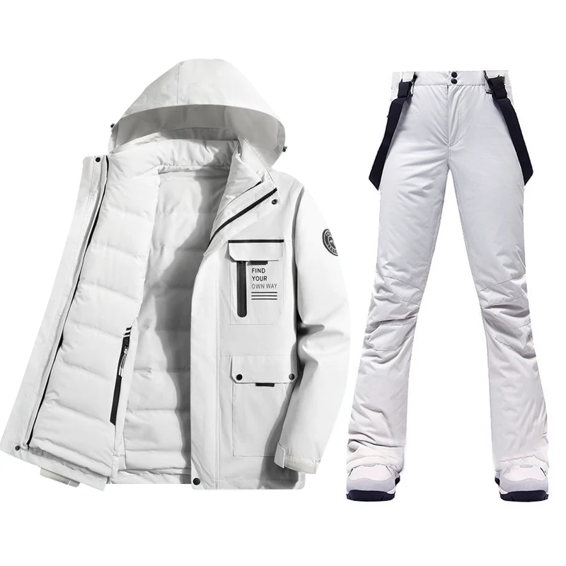 Women Winter Ski Suit Jacket Pant Skiing Snowboard Clothing