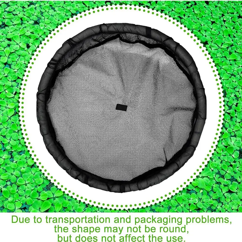 Polyester Black Pond Plant Protection Net Floating Island Barrier