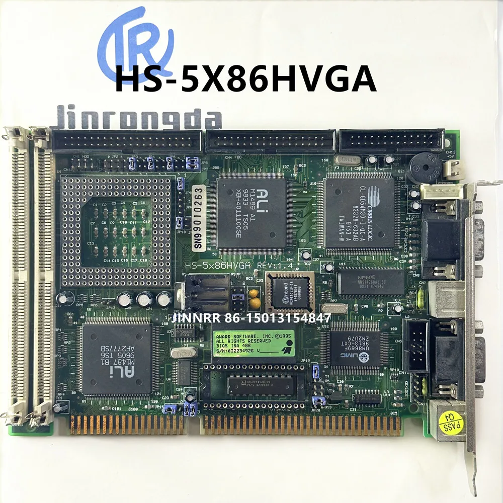 

Industrial control small board HS-5X86HVGA dismantling 90% new CPU memory fan