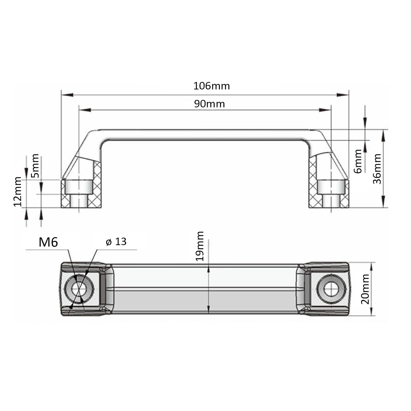 Extruded Pivot Hinges 4pcs pivot hinges For 20 Series Aluminum Extrusion Profile 90mm Aluminium Door Handles and Frame Hinge