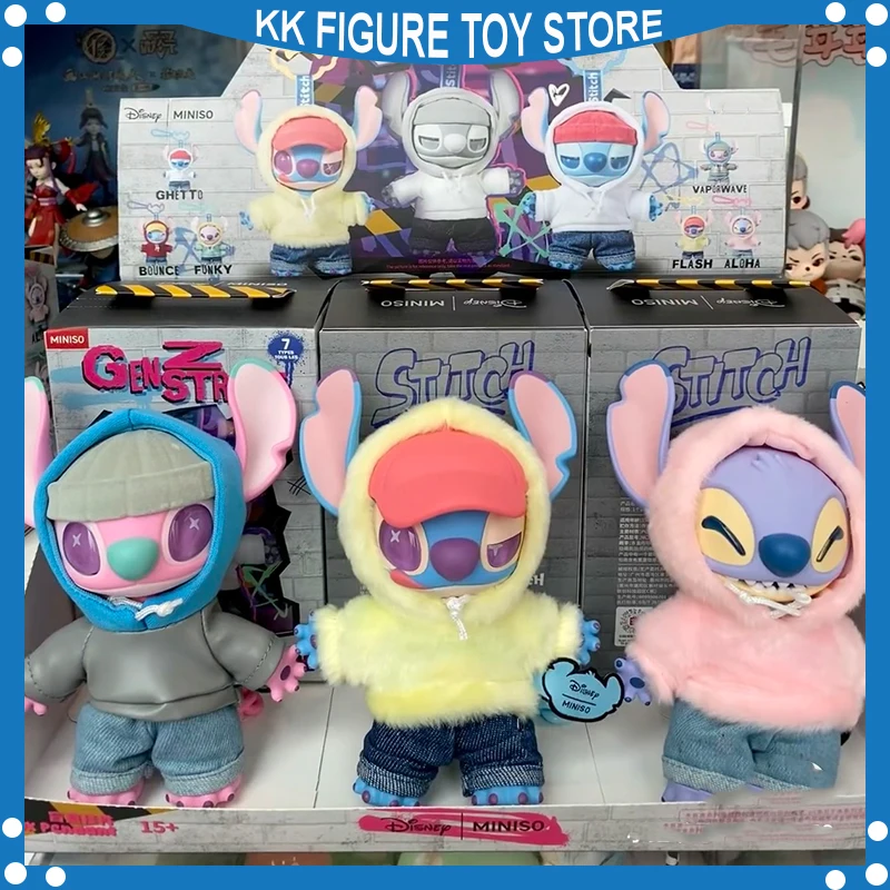 MINISO ディズニー ぬいぐるみ STITCH 2ピース ブラインドボックス Qoo10] メイソウ 2025年新作m i n i s o名創