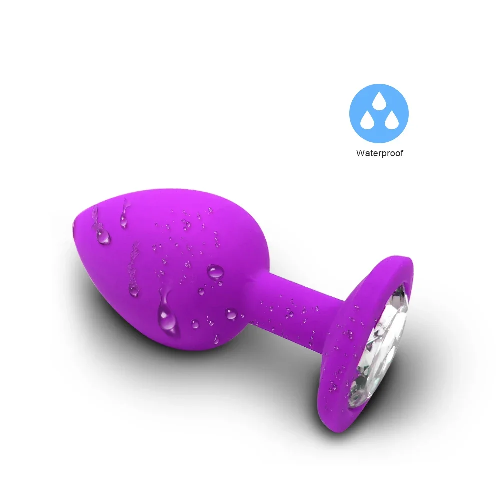 Plug anale in silicone per uomo e donna allenatore anale_voghion.com