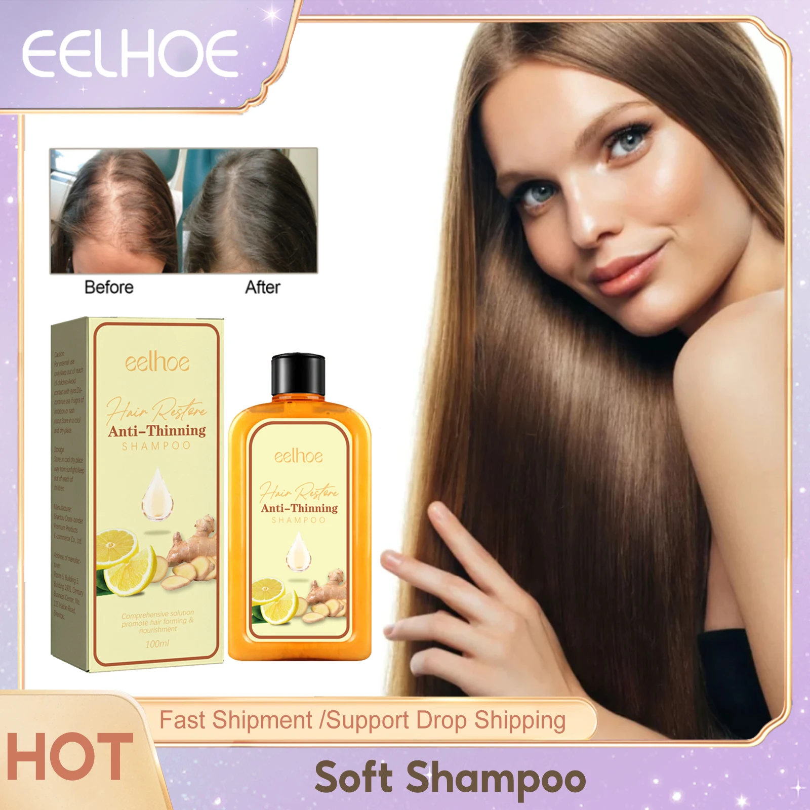 

Hair Growth Shampoo Prevent Hair Loss Treatment Dry Frizzy Nourishing Treatment Dry Frizzy Damaged Oil Control Shampoo Hair Care
