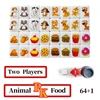 64+1 Children Mini Cartoon Seaside Escape Mahjong Set Animals Social Table Board Game Funny Family Games Puzzle Funny Toy﻿ 1