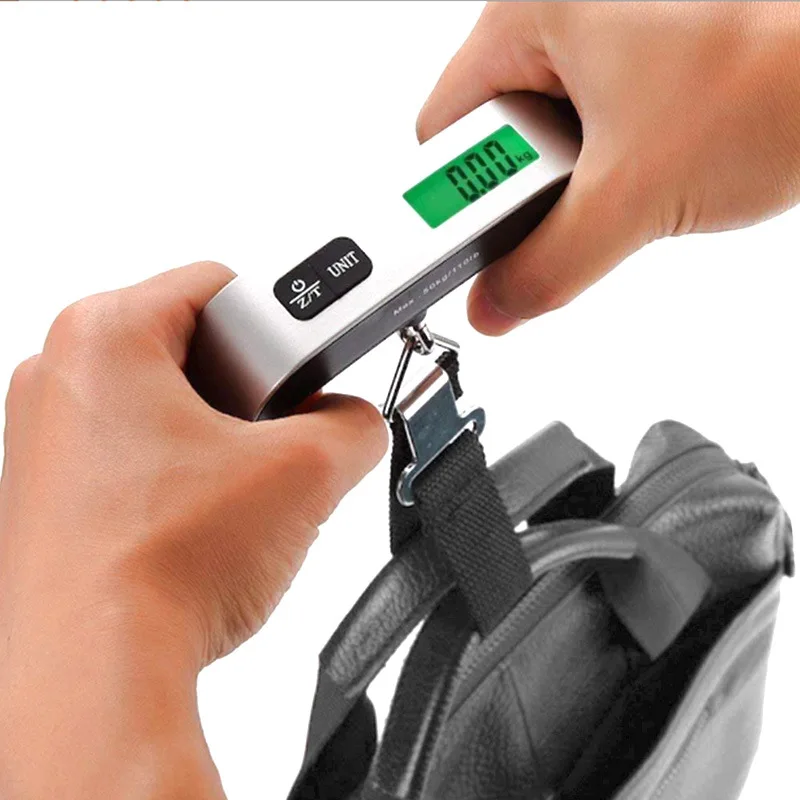 Portable Electronic Hanging Scale, Small Luggage Scale