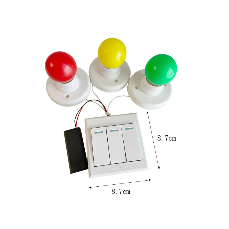 Tri color lamp