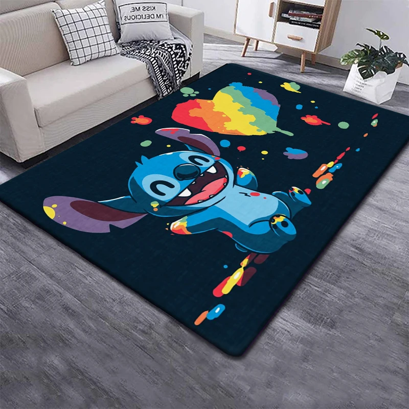 Tapetes Anime Impressão 3d Desenhos Animados Sala de Estar Quarto Grande Área Tapete Macio Casa Tapetes para Quarto de Criança Moda - Imagem 2