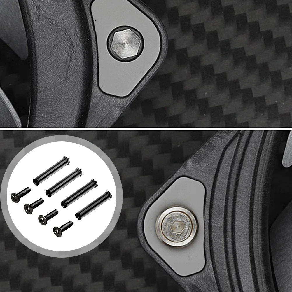 4pcs Fixing Chassis Fan Screws Enhanced Stability PC Case Fan Screws Quieter Operation Not Hurt Fan for DIY Modified Cooling Fan