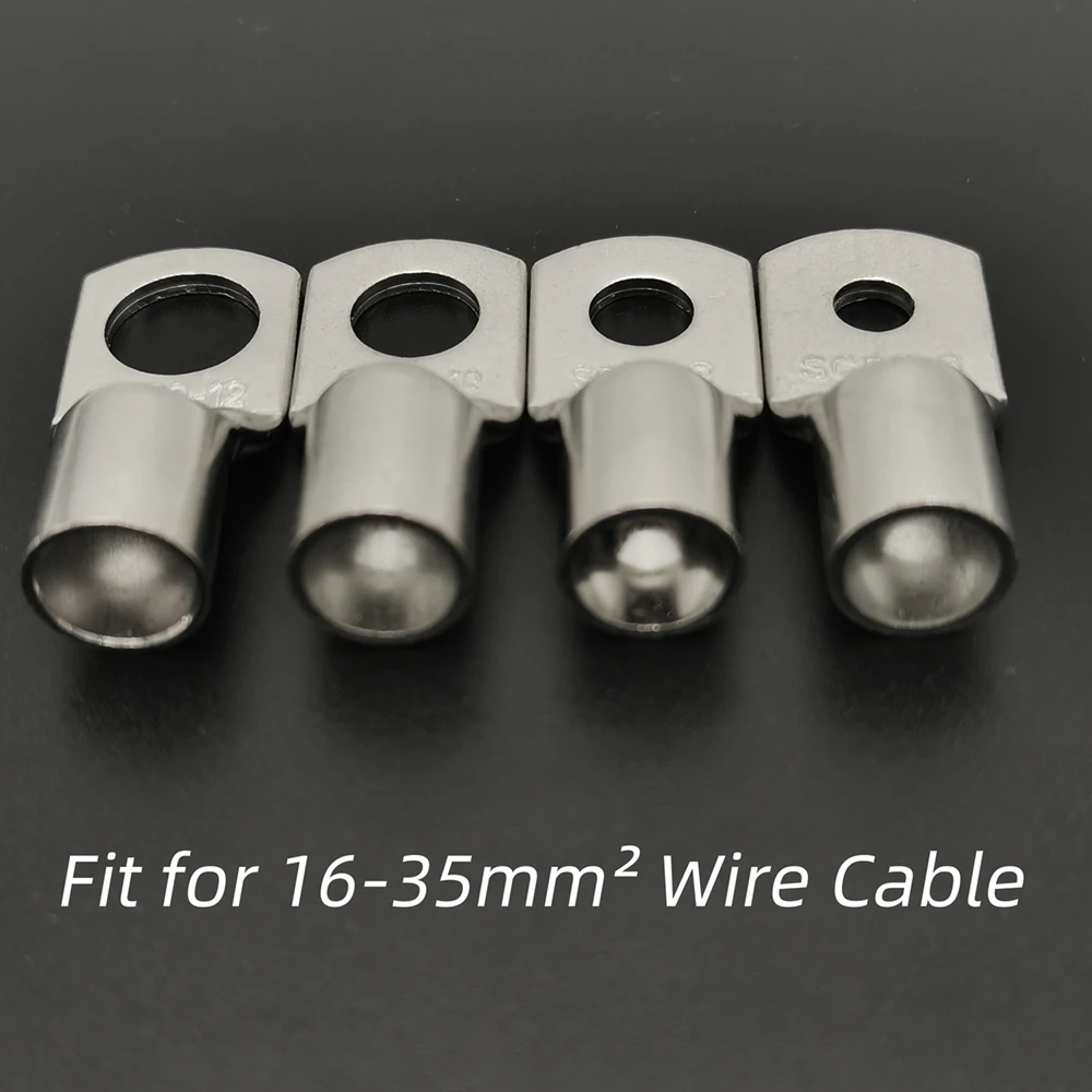 50Pcs 16-35Mm? Terminal Wire Welding Cable Connector Suit Sc16-6 Sc25-8 Sc35-8 50Pcs 16-35Mm? Terminal Wire Welding Cable Connector Suit Sc16-6 Sc25-8 Sc35-8