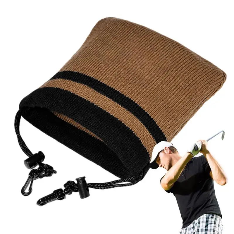 

Чехлы для головы водителя для гольфа защитный чехол с вышивкой на шнурке портативные головные уборы для гольф-клуба для вождения и тренировок на площадке