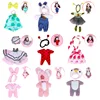 16cm Bjd OB11 Doll Fashion Clothes Dress 1/8 Accessories Suit Dress up For Girls Toy Gift 1