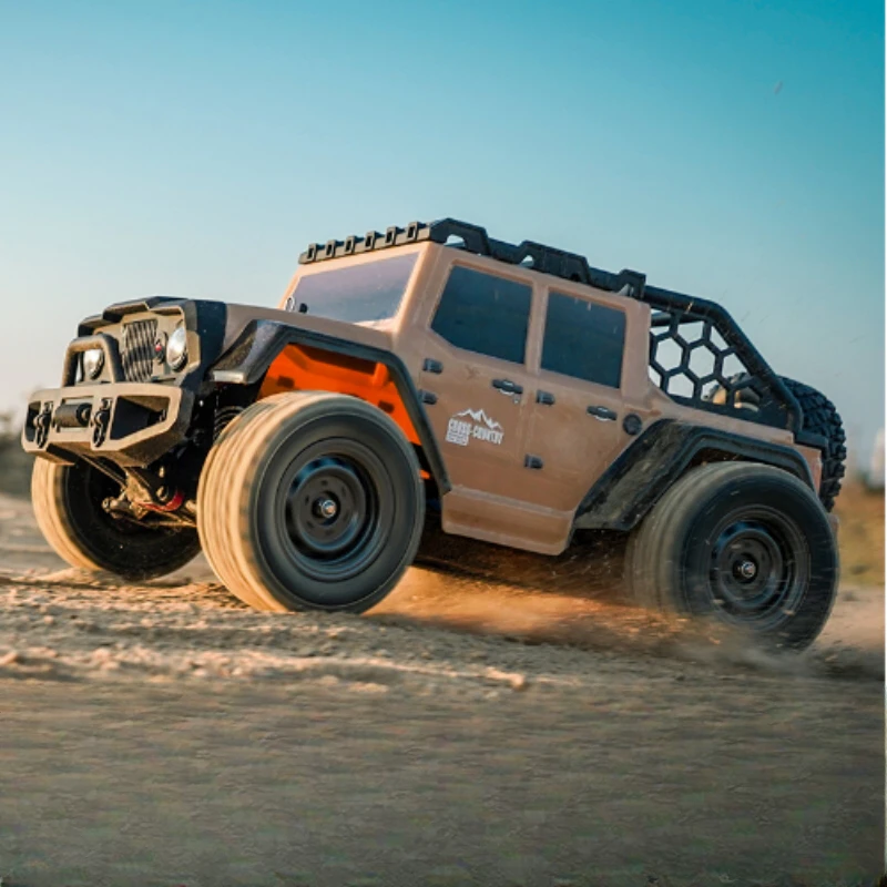 Veicolo Fuoristrada Telecomandato Da 60 Km/H O 76 Km/H 2.4G Rc 4Wd Senza Spazzole Ad Alta Velocità Drift Car Auto Da Corsa Modificata In Metallo 12401