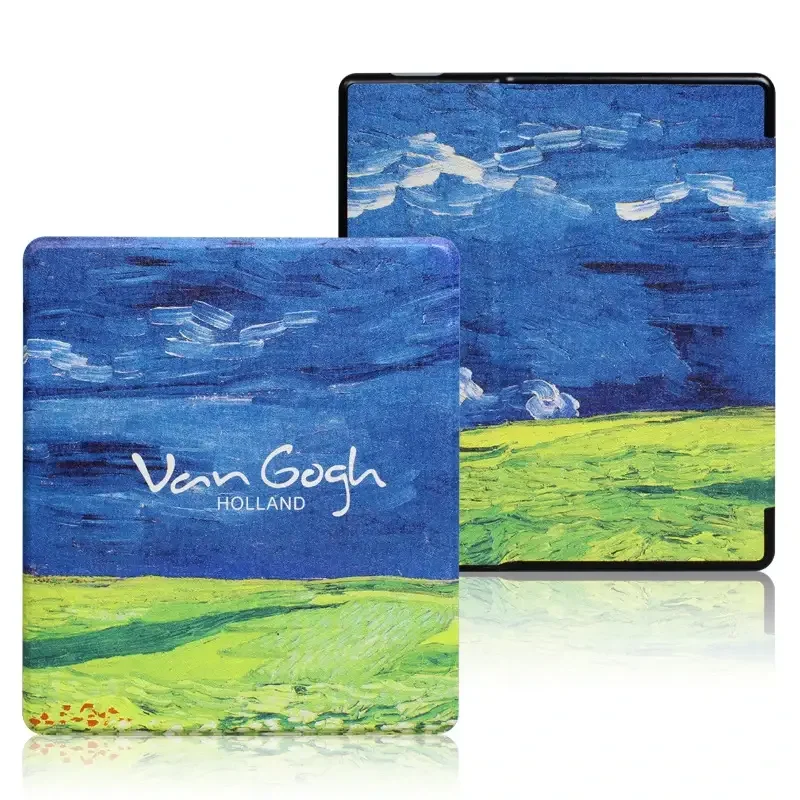 Premium PU Leather Auto Wake/Sleep Cover for Kindle Oasis (7-inch)