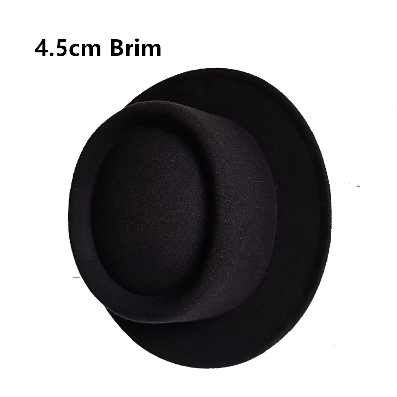 Fedora-Hut, 4,5 cm, dunkles Magenta, breite Krempe, Herrenmode, Herbst/Winter, Pork-Pie-Hut, Hochzeitshut, Damenhut, Gorras para hombres – Detail 20