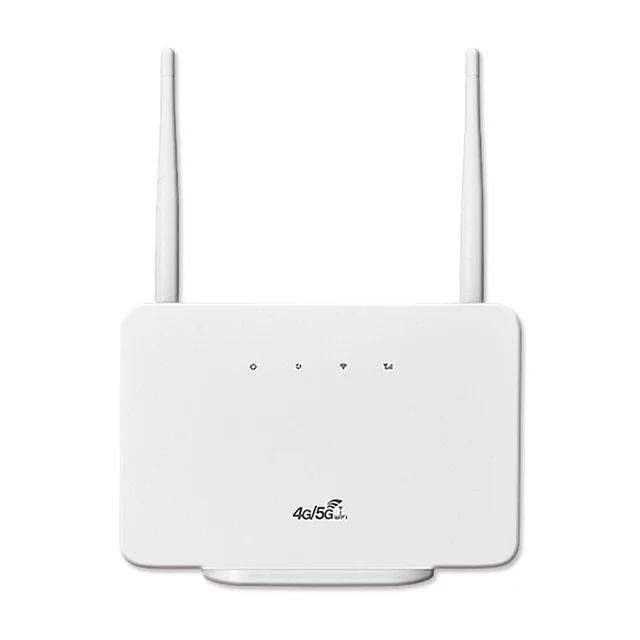 Router wireless 4G Router 4G da 300 Mbps Modem wireless Antenna esterna con slot per scheda SIM Spina europea per lavoro di viaggio a casa 1