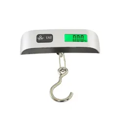 Compact Digital Luggage Weighing Scale with LCD Display (Hook style)